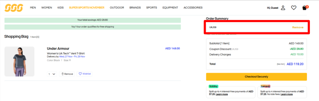 sun and sand discount code