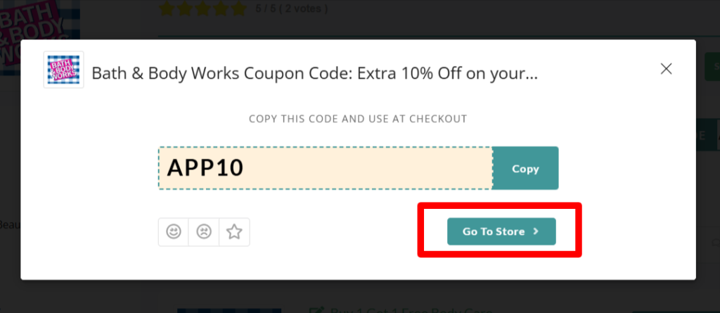 Bath and Body Works Promo Code