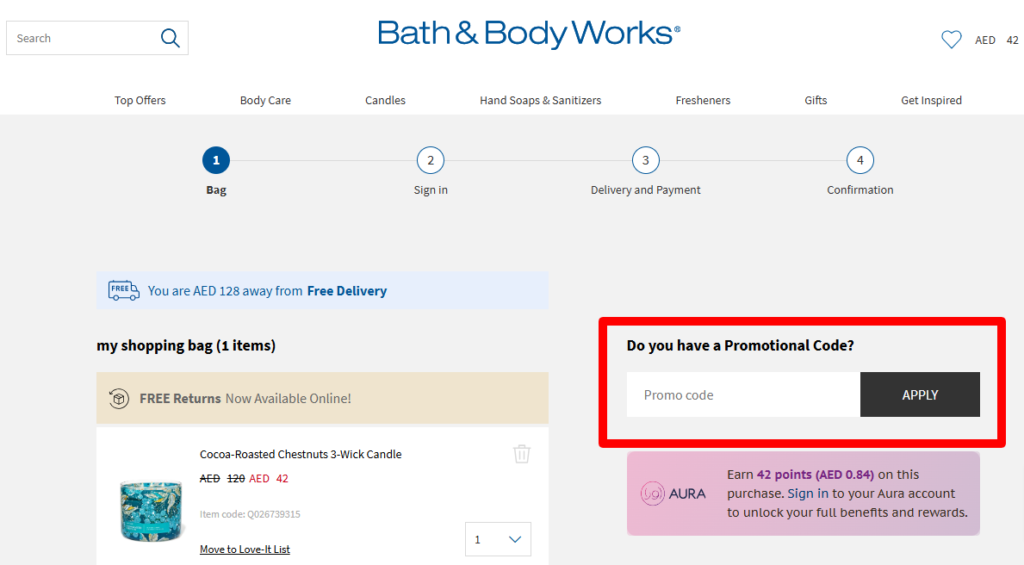 Bath and Body Works Discount Code