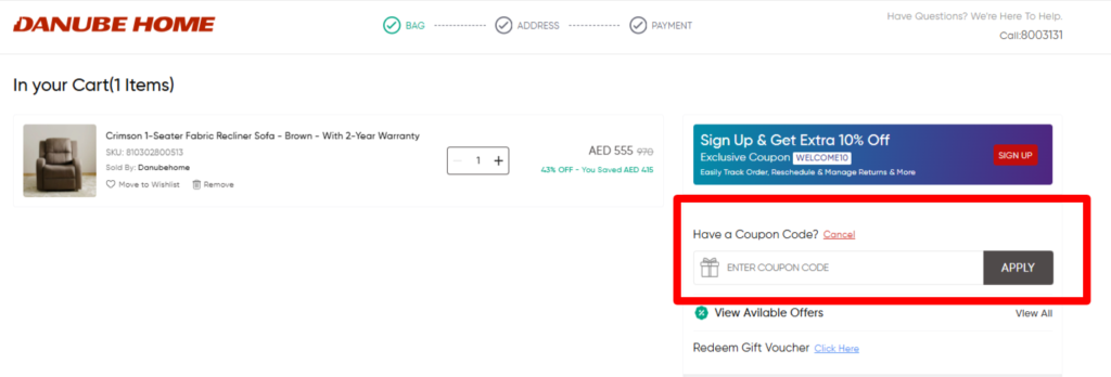 Danube Home Coupon Code