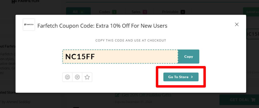 Farfetch Promo Code