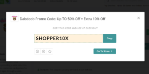 Dabdoob Coupon Code