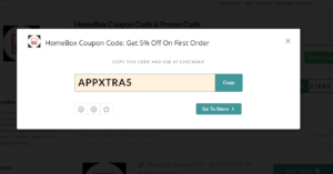 homebox coupon code