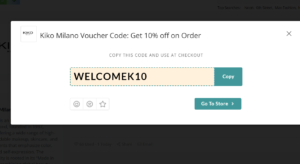 kiko milano coupon code