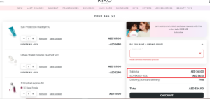 kiko milano voucher code