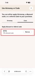 airalo promotional code