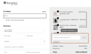 kayanee promotional code