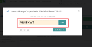 jazeera airways coupon code