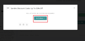 sandro coupon code
