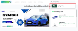 Spring Feeling coupon code