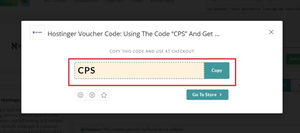 hostinger coupon code