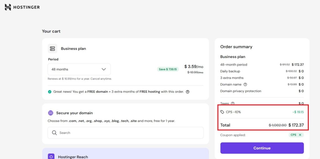 hostinger voucher code