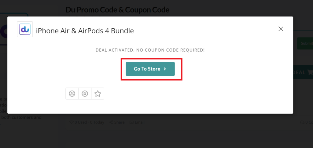 du coupon code