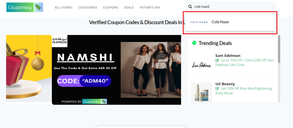 cole haan promo code