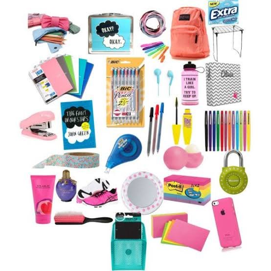 back to school list
