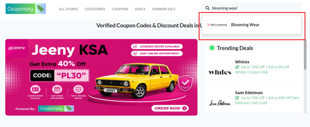 Blooming wear coupon code