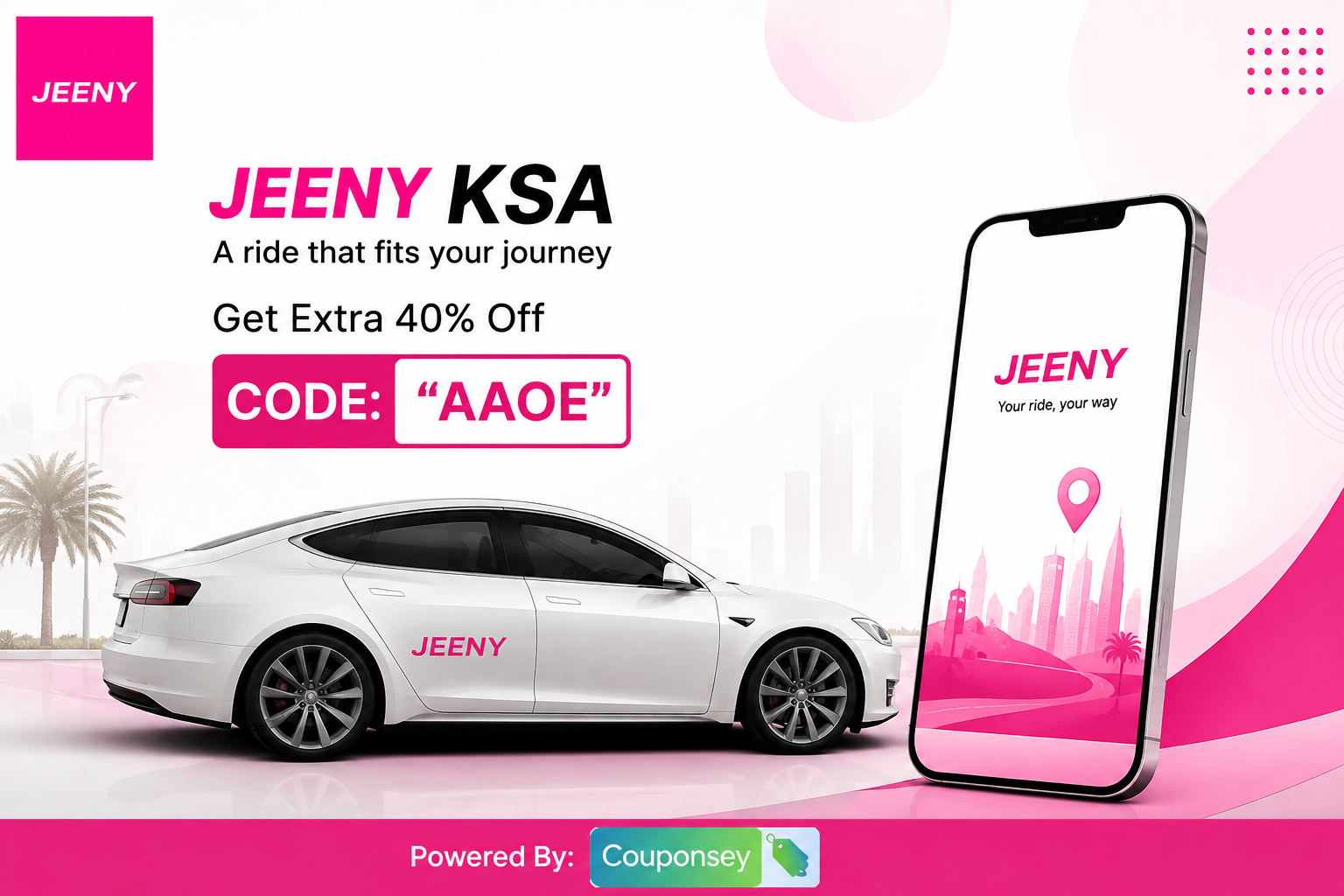 Jeeny KSA Coupon Code