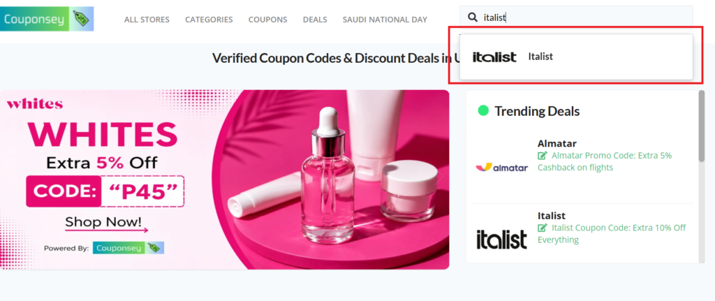 italist promo code