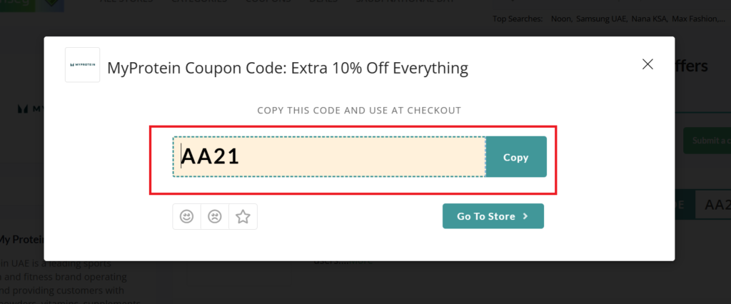 my protein coupon code