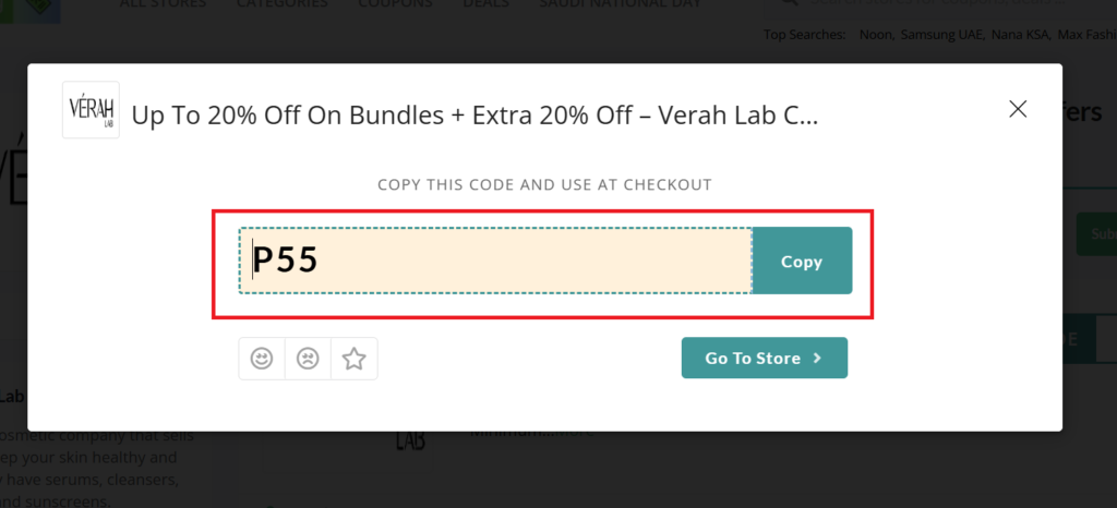 verah lab promocode