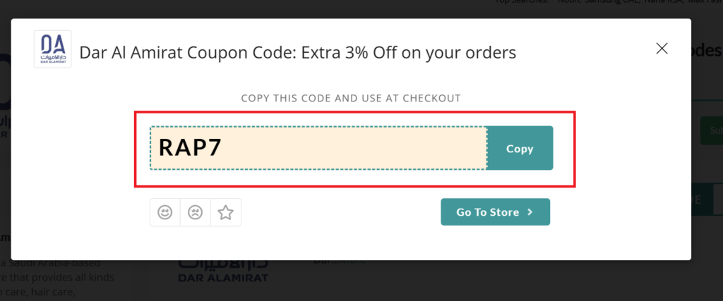dar al amirat coupon code