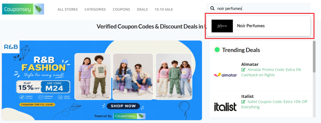 noir perfumes coupon code